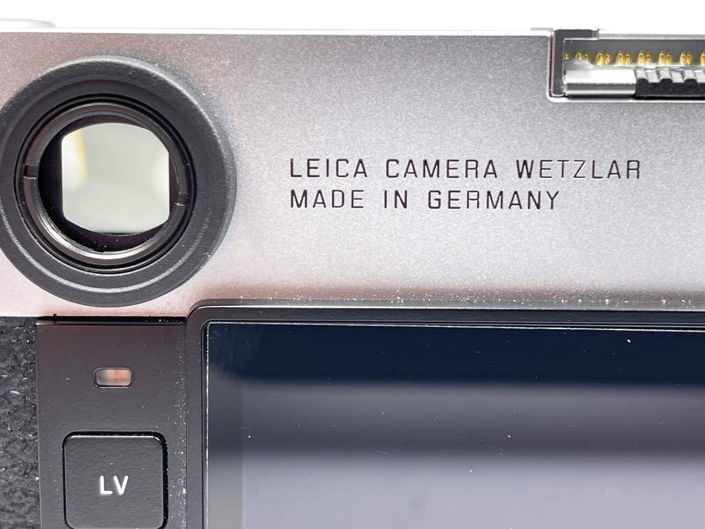 Leica M10 Sucherfenster