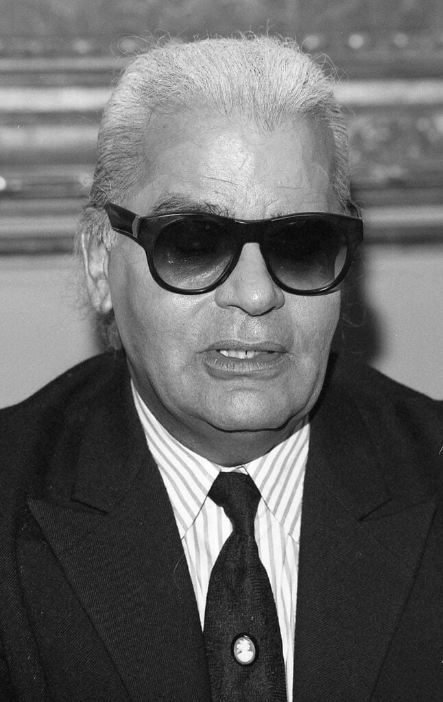 Leica Porträt Kamera, Foto von Karl Lagerfeld