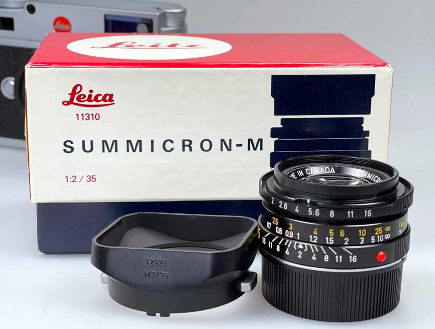 Leica-Summicron M 35mm king of bokeh von 1980