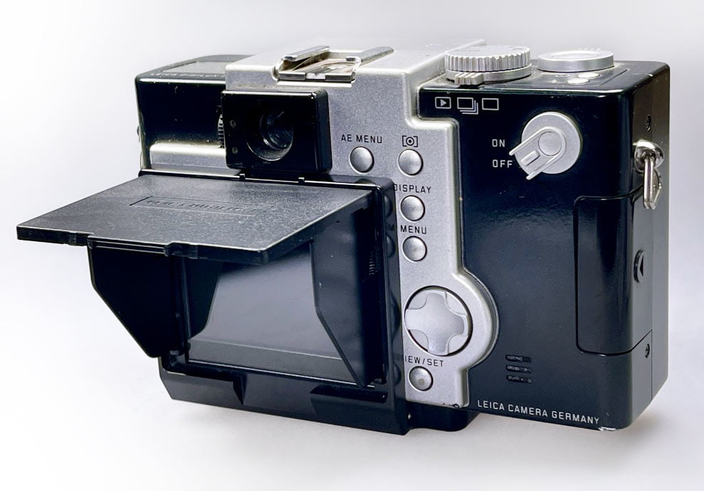 Leica Digilux 1, Display hinten