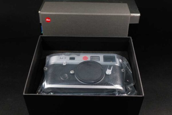 Leica M7 0,58 Kamera in silbern verchromt – Bild 5