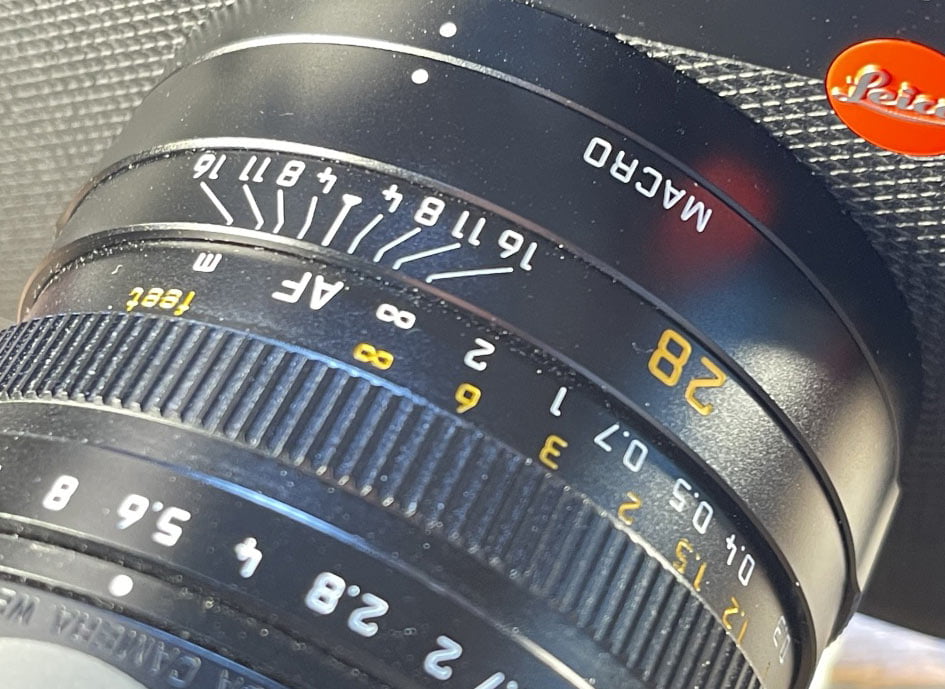 Leica Q2, Macro Einstellung