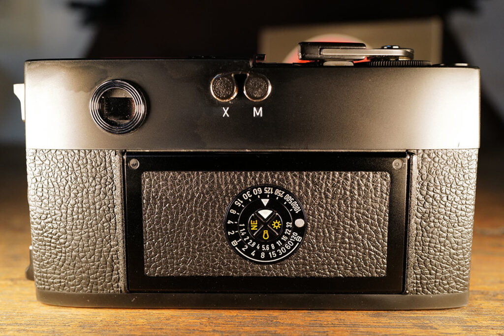 Leica M5 Rückseite