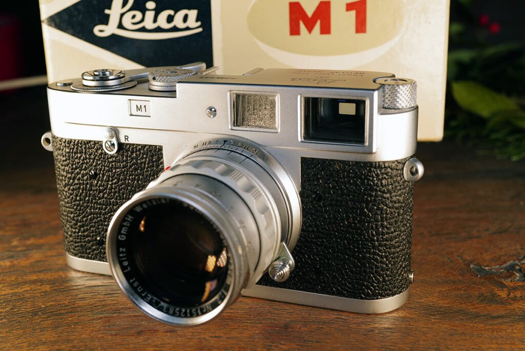 Leica M1 mit dem 50mm Summicron Rigid, aus dem Leica-M-System