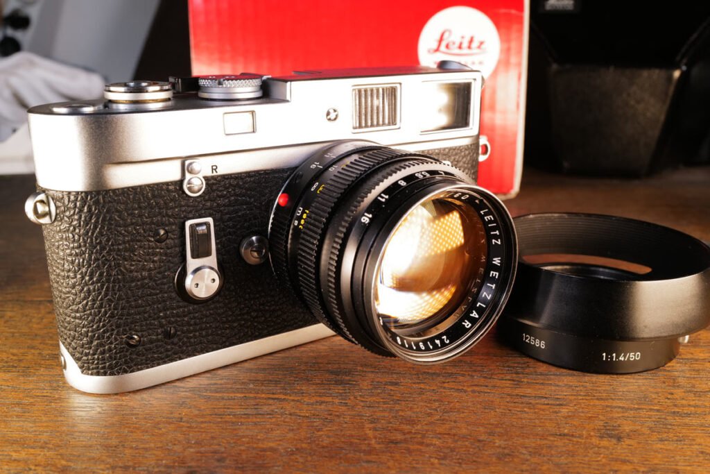 Leica M 4 von 1970 mit Summilux 50 mm von 1970