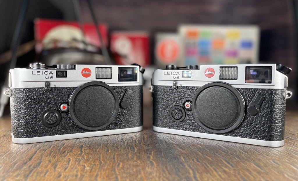 Zwei Leica M6 Pandas