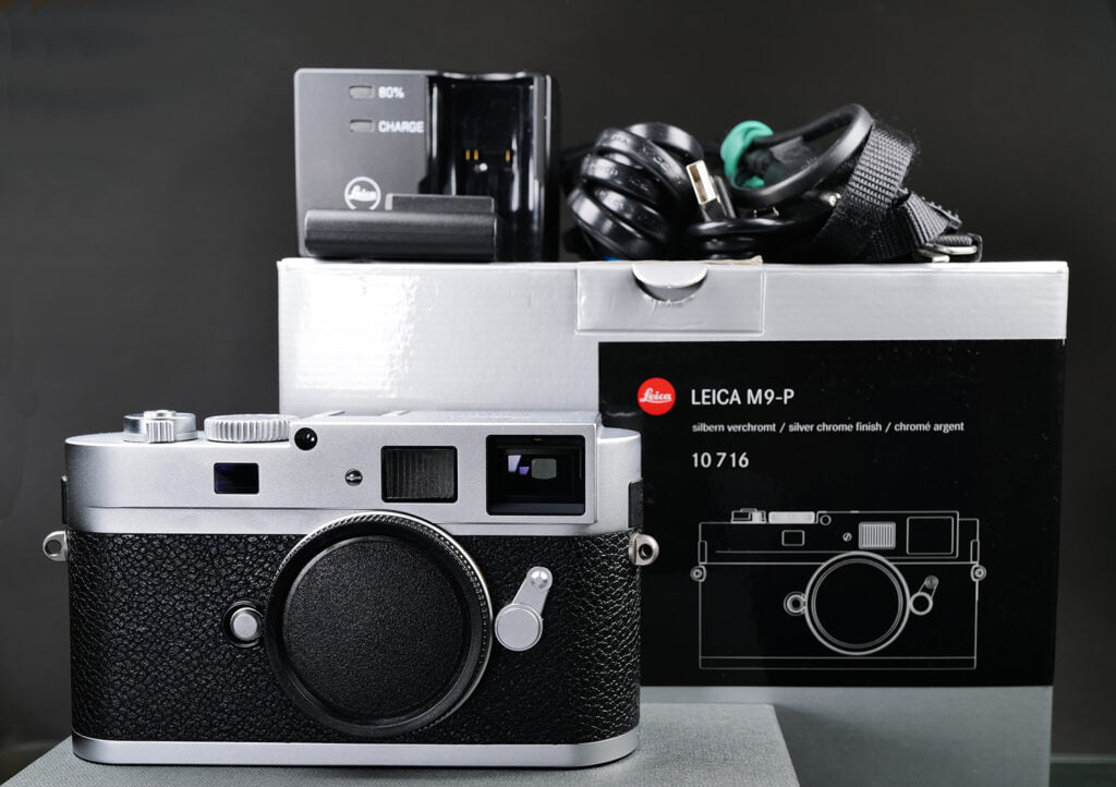 Leica M9-P silber mit Zubehör