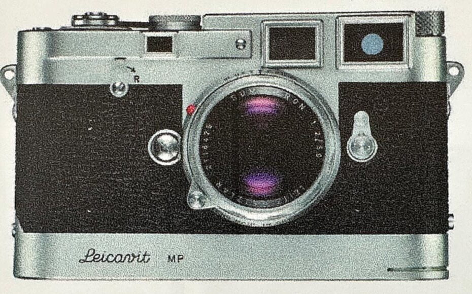 Leica Mp analog. Produktion 1956 bis 1957