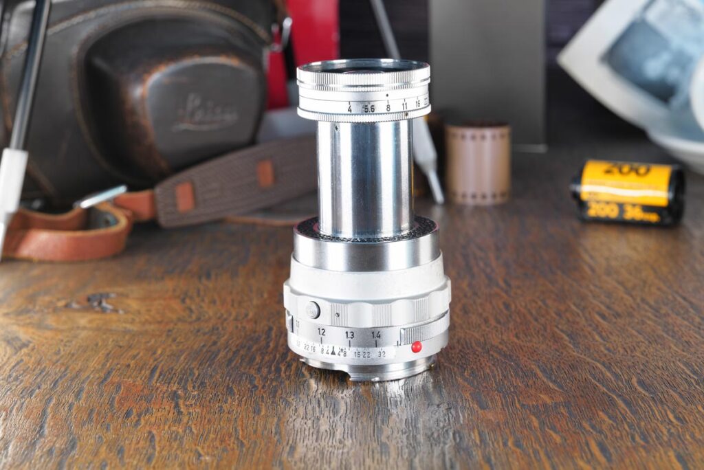 Versenkbares Leica Elmar 90 mm