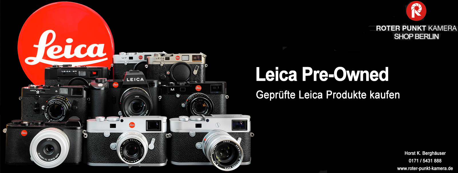 Leica - Roter Punkt Kamera