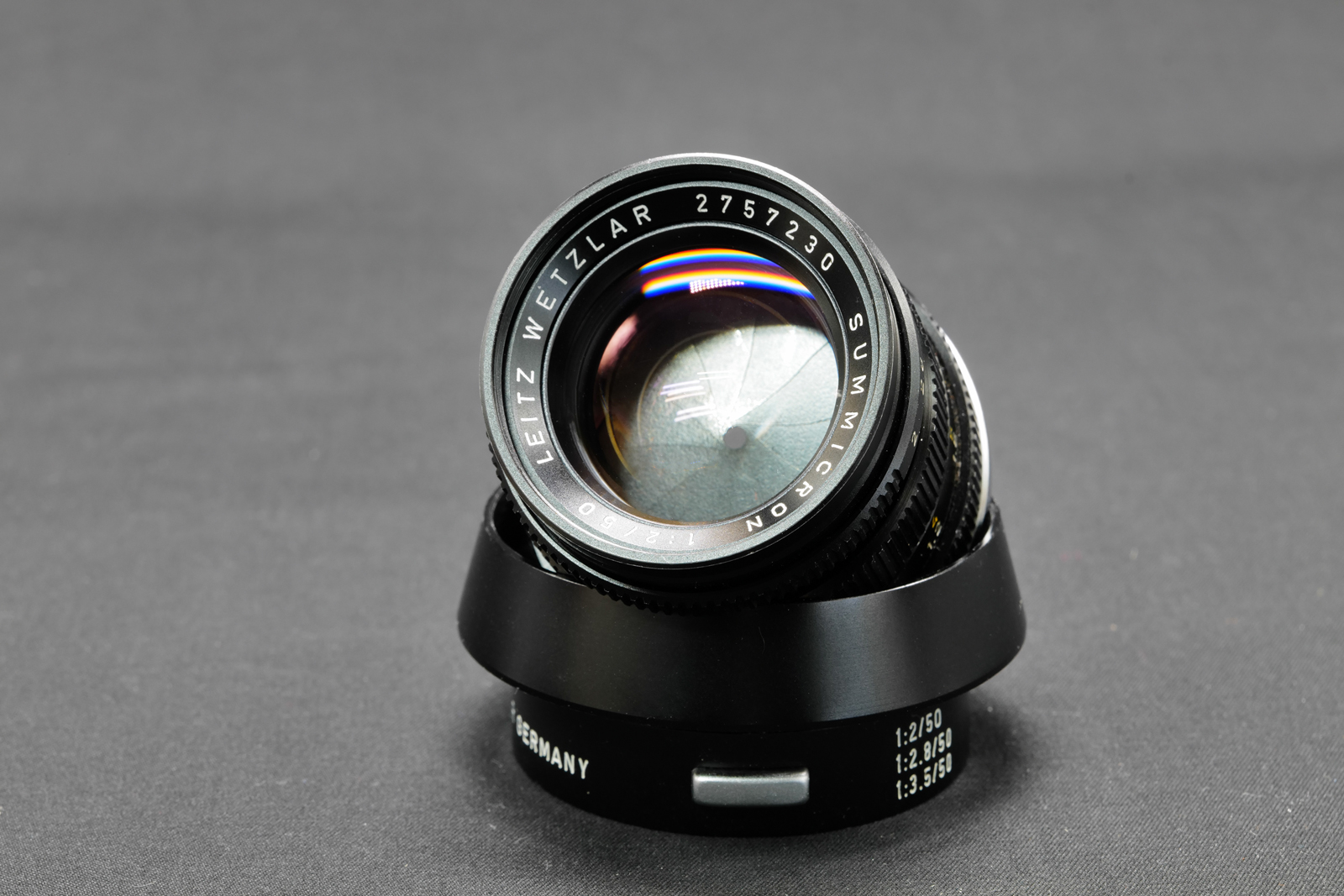 LEICA Objektiv Summicron 50 mm #11817 mit OVP und Gegenlichtblende – Bild 13