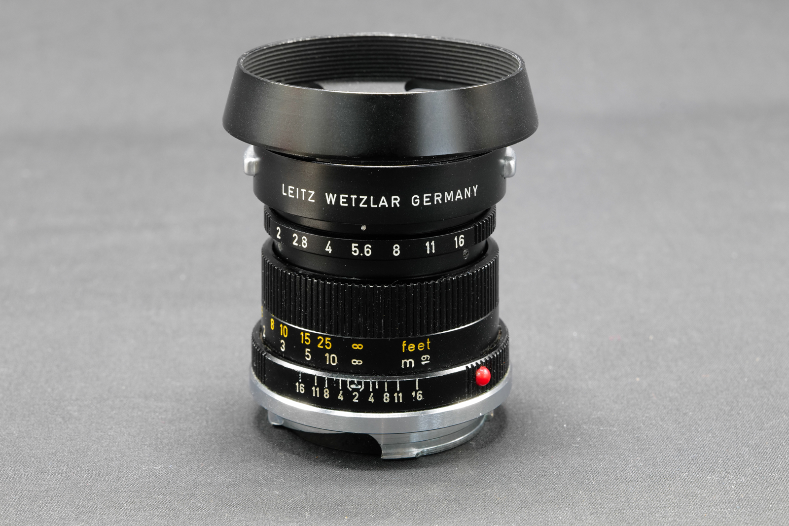 LEICA Objektiv Summicron 50 mm #11817 mit OVP und Gegenlichtblende – Bild 14