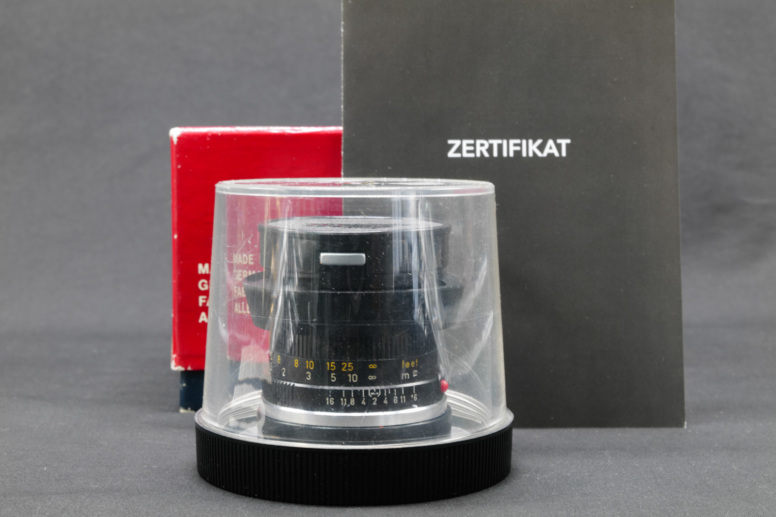 LEICA Objektiv Summicron 50 mm #11817 mit OVP und Gegenlichtblende – Bild 3