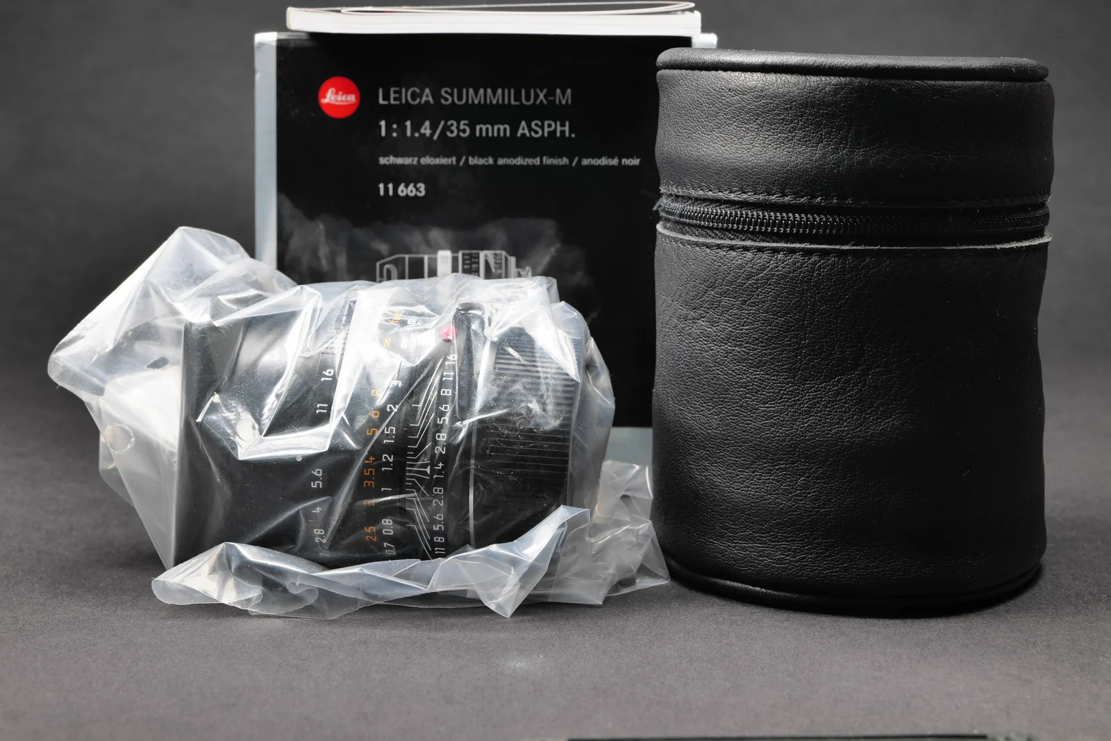 LEICA Objektiv Summilux-M 1.4/35 mm ASPH. FLE 6bit #11663 m. OVP – Bild 2