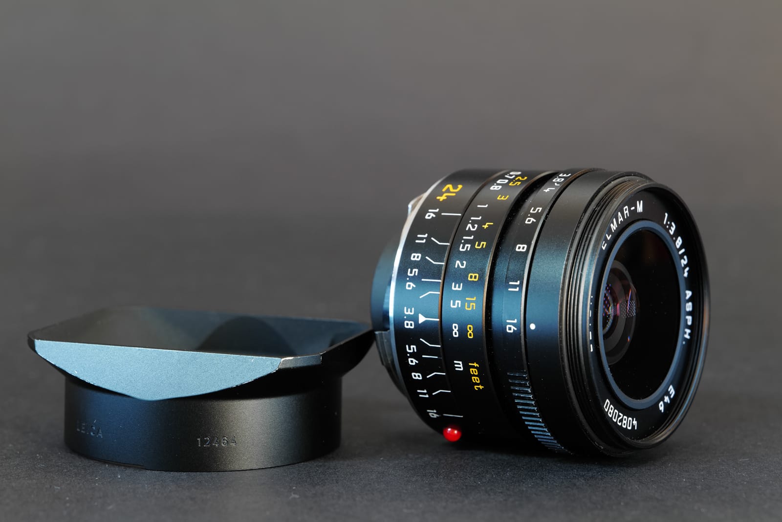 LEICA Elmar-M 3,8 24mm ASPH. schwarz 6-bit #11648 mit OVP – Bild 10