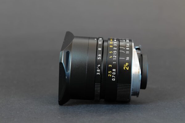 LEICA Elmar-M 3,8 24mm ASPH. schwarz 6-bit #11648 mit OVP – Bild 11