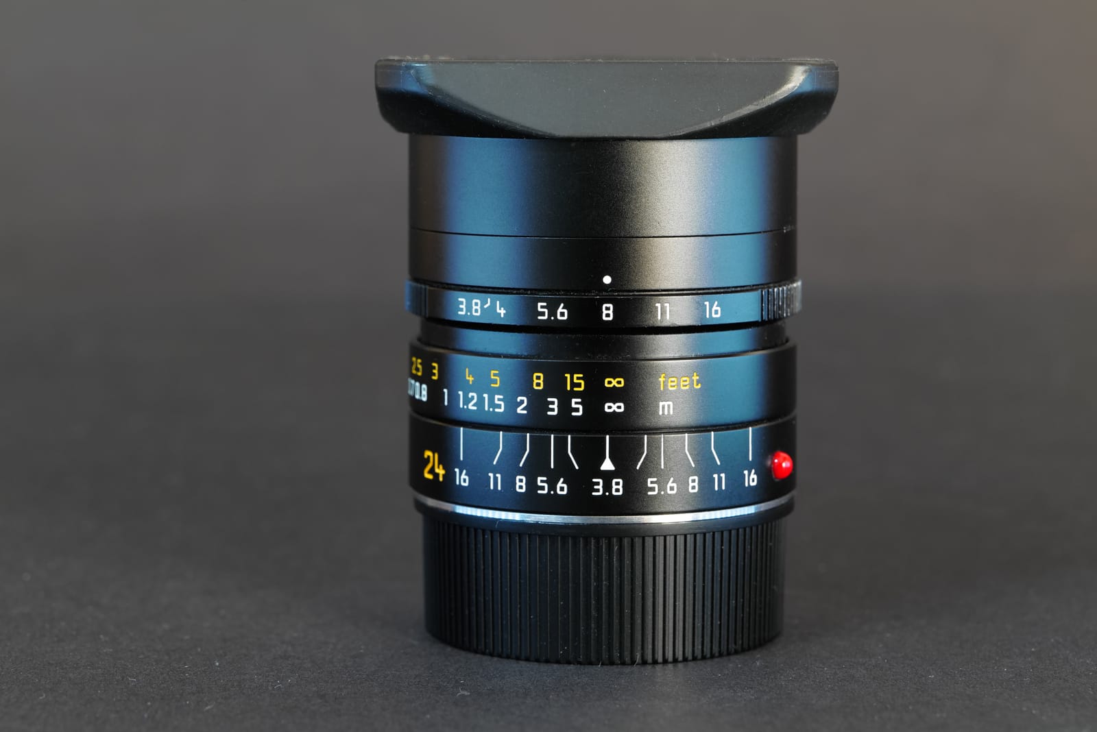 LEICA Elmar-M 3,8 24mm ASPH. schwarz 6-bit #11648 mit OVP – Bild 4