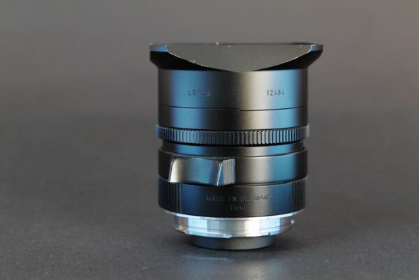 LEICA Elmar-M 3,8 24mm ASPH. schwarz 6-bit #11648 mit OVP – Bild 7