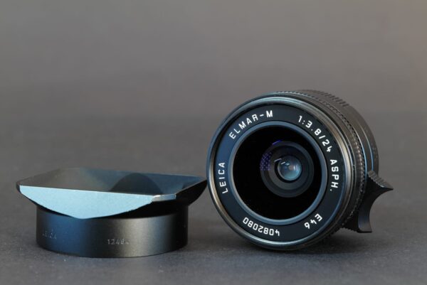 LEICA Elmar-M 3,8 24mm ASPH. schwarz 6-bit #11648 mit OVP – Bild 9
