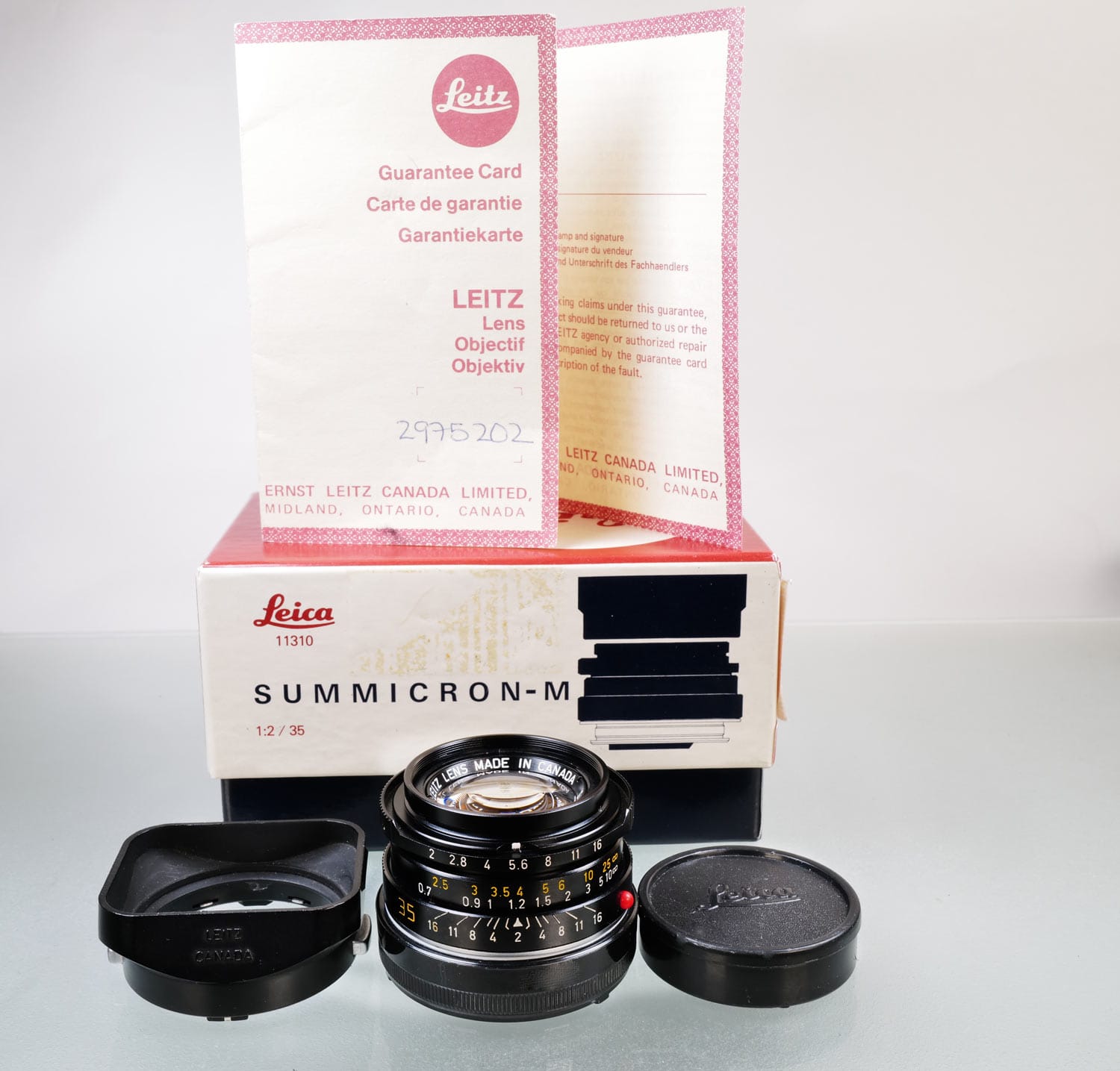M Rokkor Summicron 35mm V3 LEICA Summicron-M 35mm 