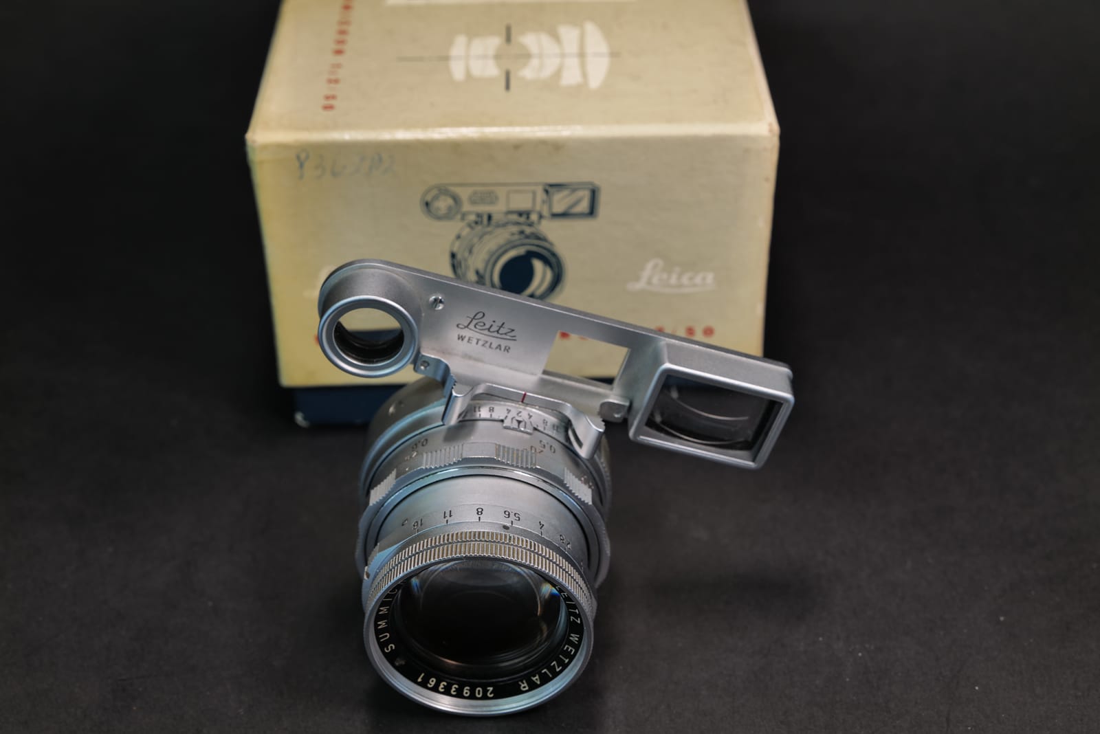 Leica Summicron-M 50 mm F/2.0 Brille Dual Range m. OVP #11918 M – Bild 2