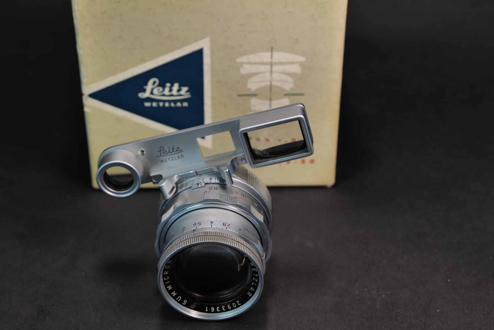 Leica Summicron-M 50 mm F/2.0 Brille Dual Range m. OVP #11918 M – Bild 3