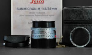 Leica Summicron 35mm King of Bokeh silber