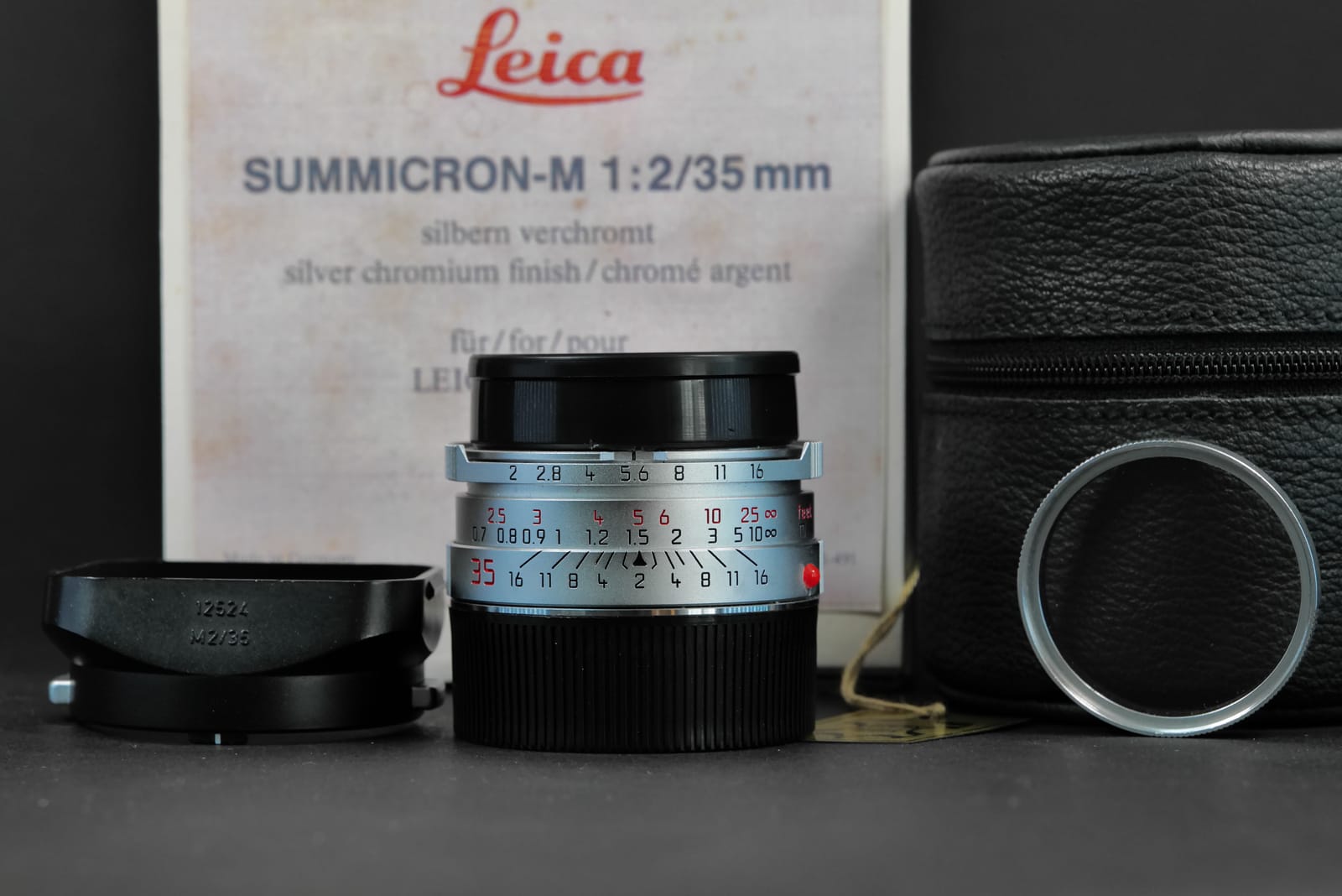 Leica Summicron 35mm King of Bokeh silber