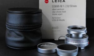 LEICA M 50mm 2.8 Elmar #11823 silber 6bit