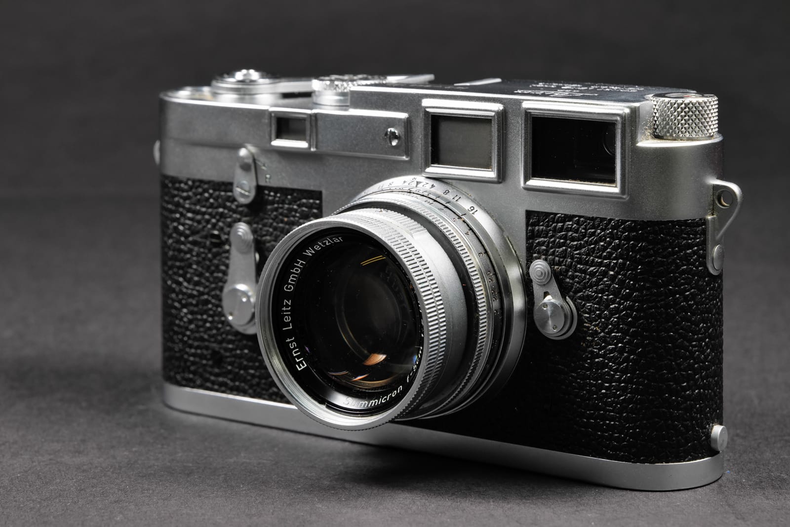 LEICA M3 Kit Summicron 5cm Elmar 9cm "Sammlerstück" mit Taschen – Bild 4