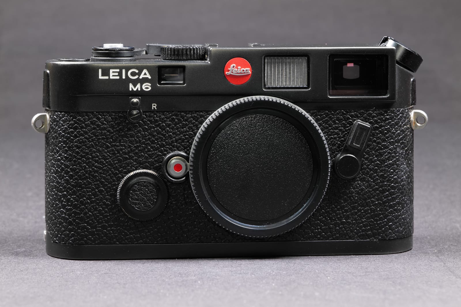 LEICA M6 10404 schwarz analog mit Leder Bereitschaftstasche – Bild 4