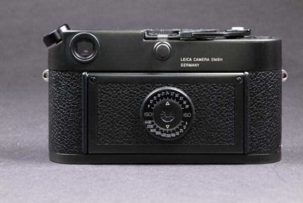 LEICA M6 10404 schwarz analog mit Leder Bereitschaftstasche – Bild 9