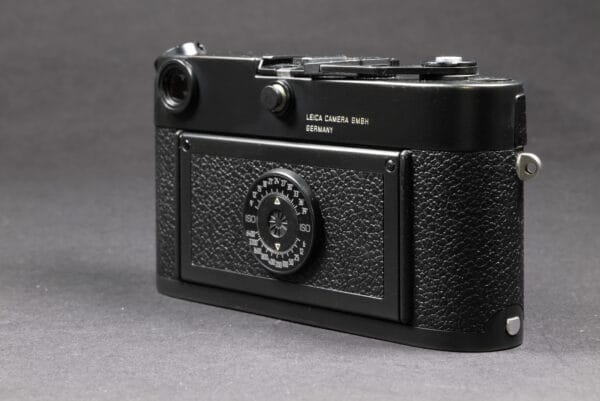 LEICA M6 10404 schwarz analog mit Leder Bereitschaftstasche – Bild 10