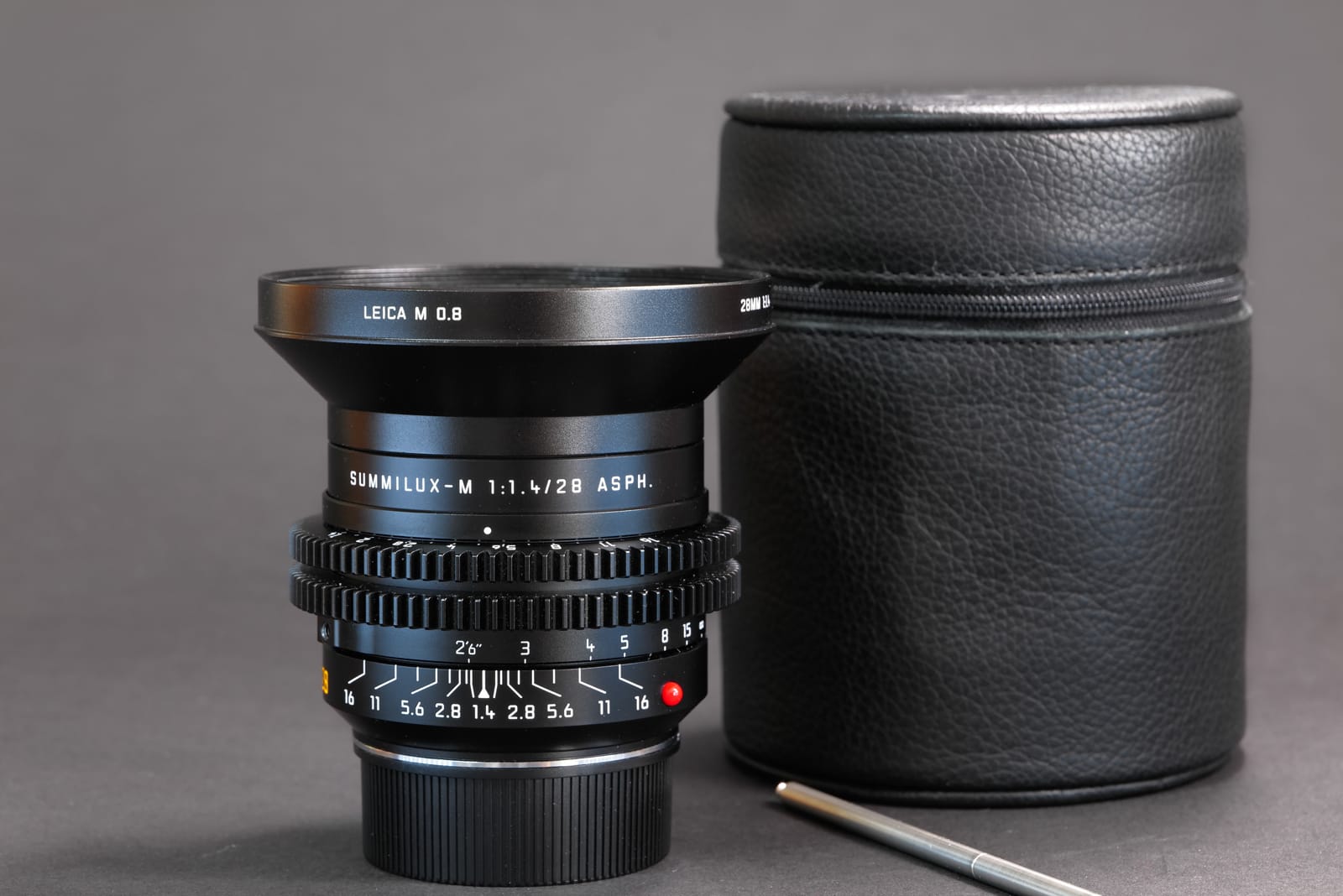 LEICA Summilux-M LEITZ-CINE 0,8 ƒ1,4/28mm ASPH. 6bit #11432 – Bild 2