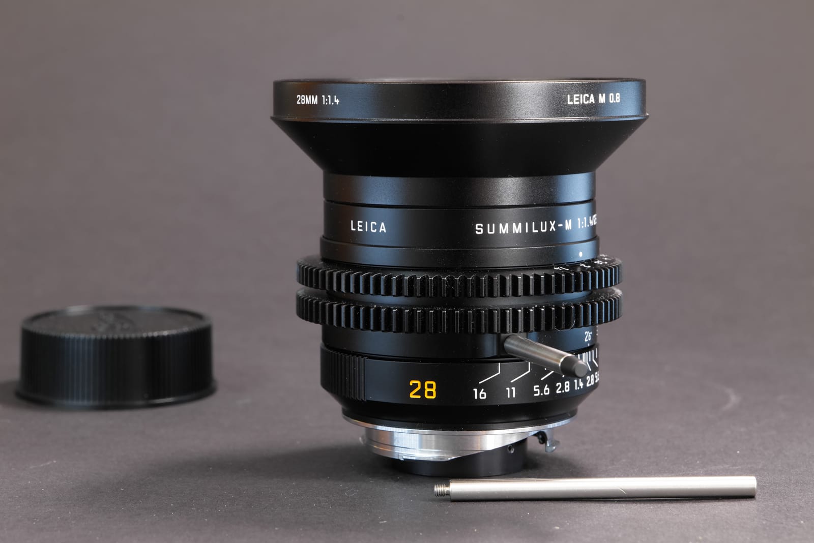 LEICA Summilux-M LEITZ-CINE 0,8 ƒ1,4/28mm ASPH. 6bit #11432 – Bild 17