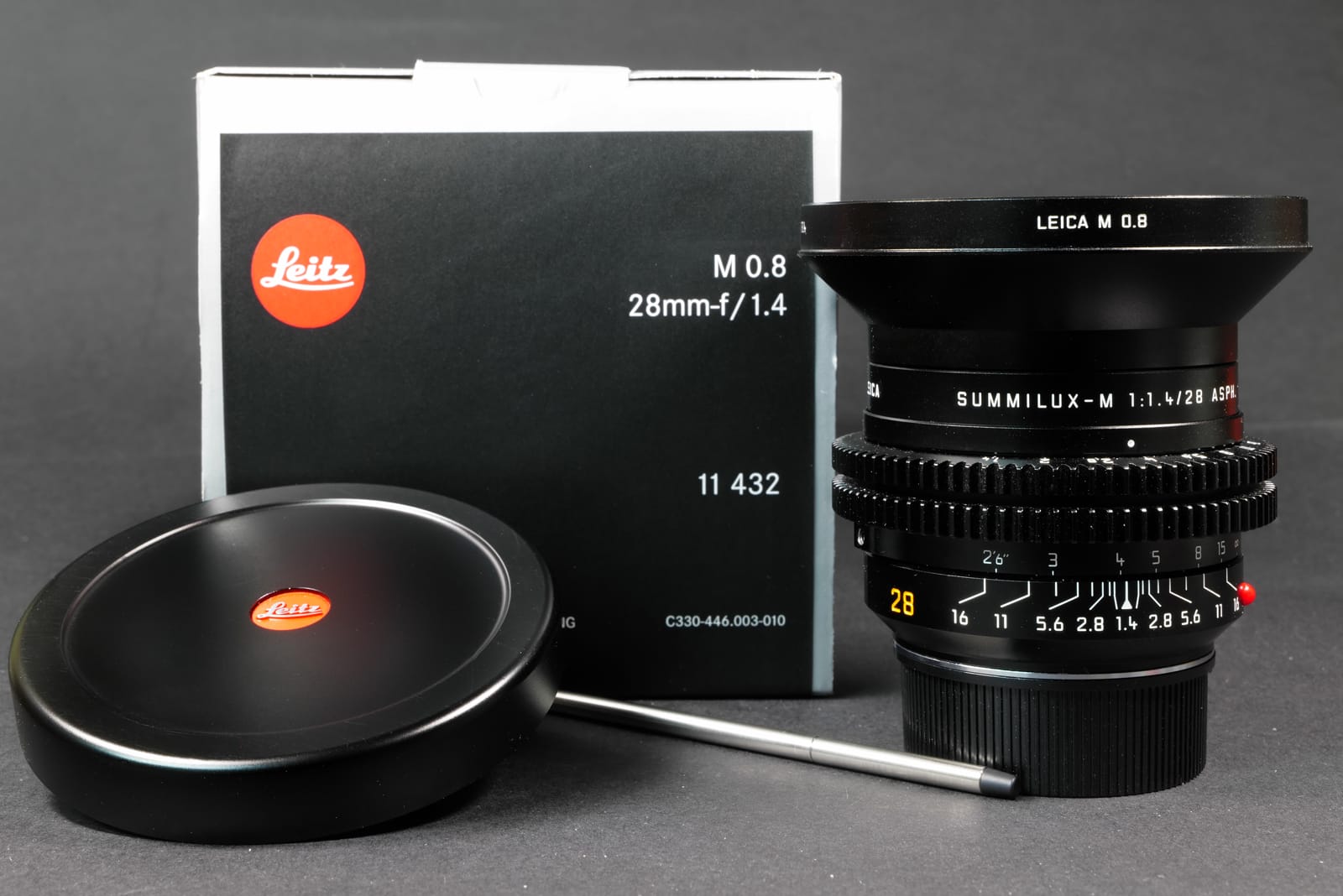 LEICA Summilux-M LEITZ-CINE 0,8 ƒ1,4/28mm ASPH. 6bit