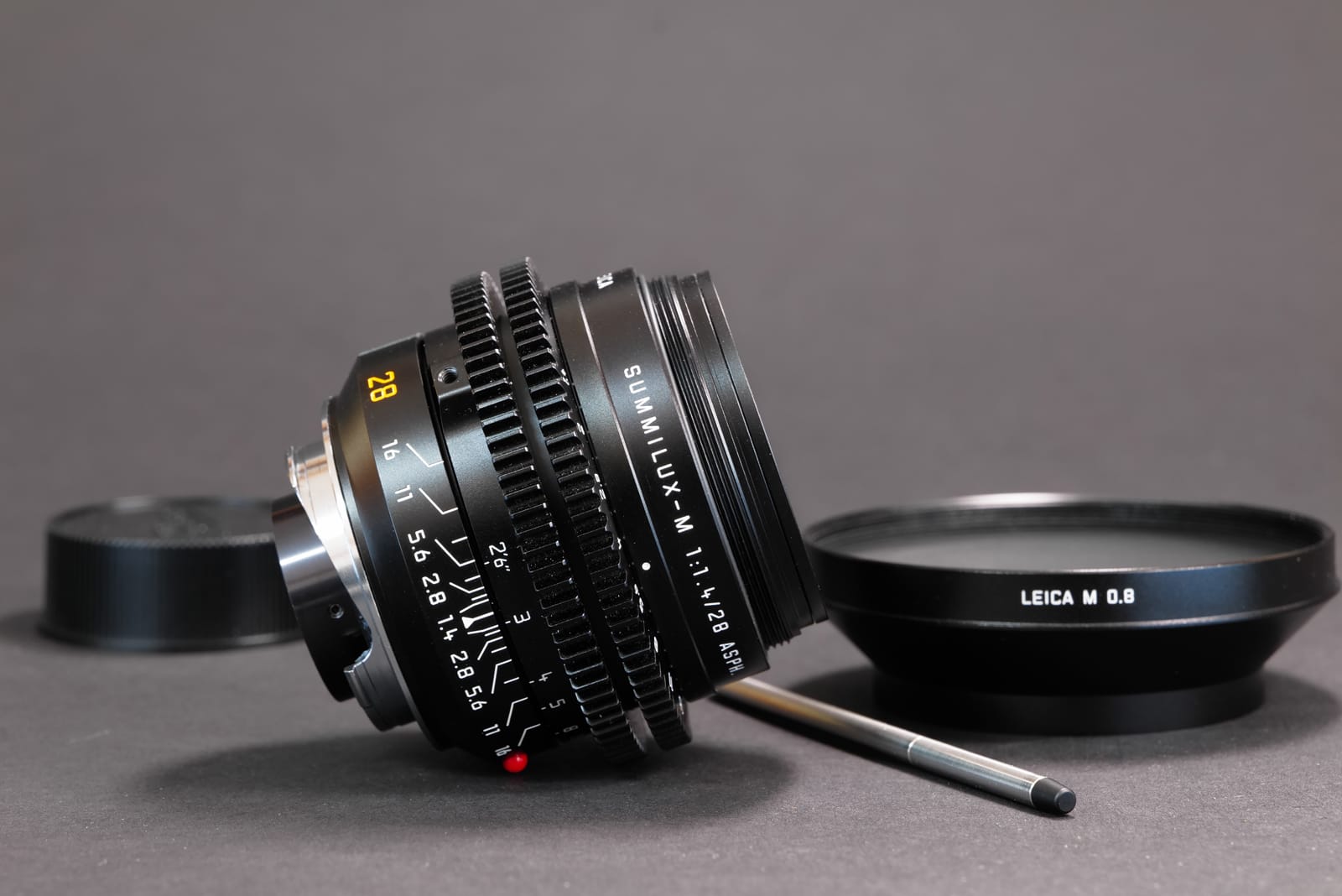LEICA Summilux-M LEITZ-CINE 0,8 ƒ1,4/28mm ASPH. 6bit #11432 – Bild 7