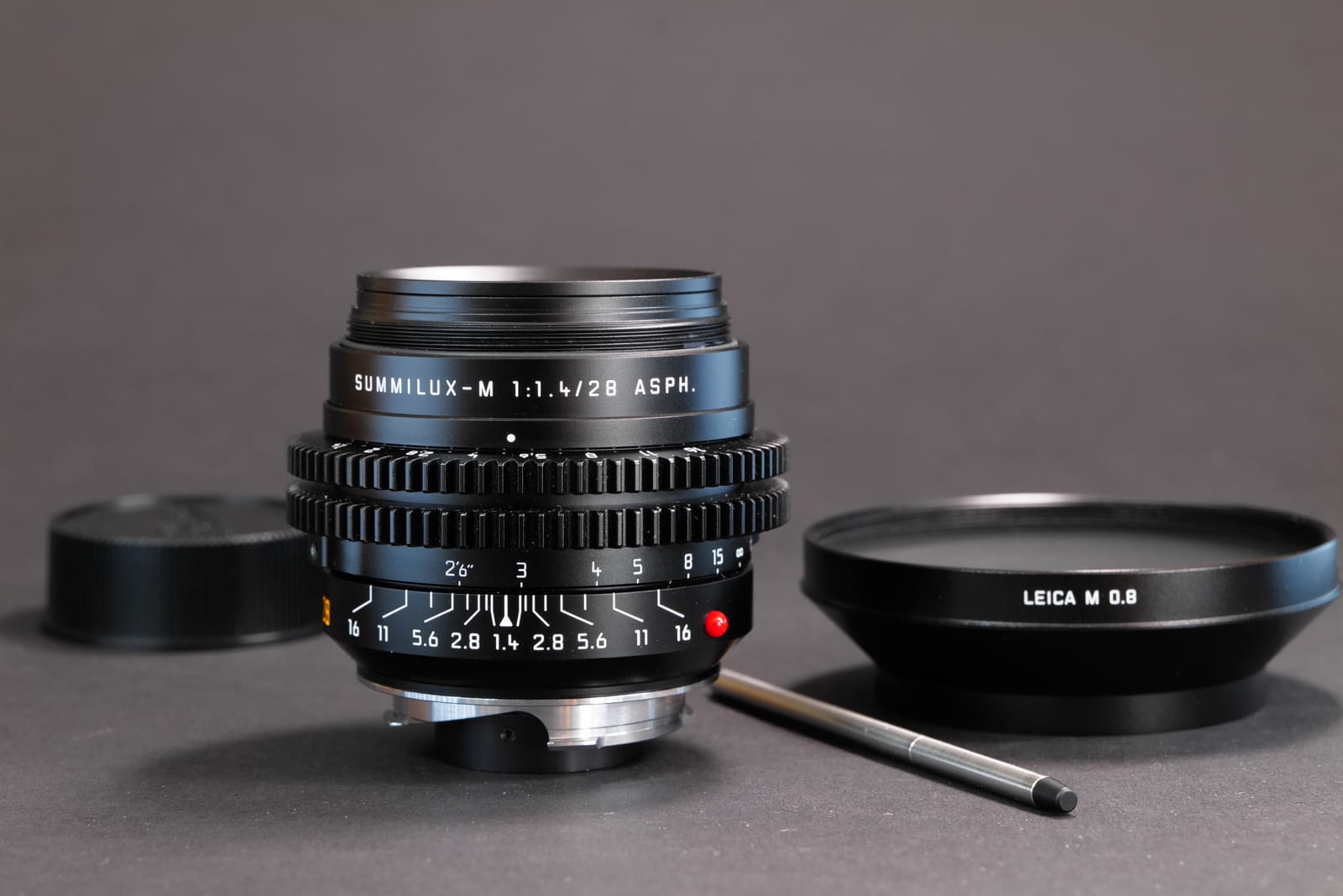 LEICA Summilux-M LEITZ-CINE 0,8 ƒ1,4/28mm ASPH. 6bit #11432 – Bild 9