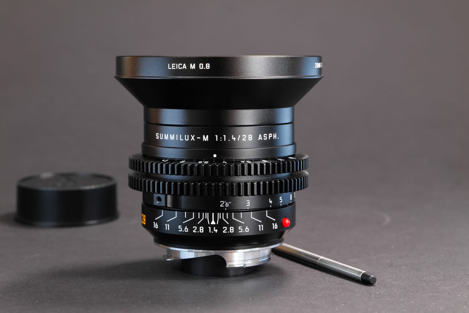 LEICA Summilux-M LEITZ-CINE 0,8 ƒ1,4/28mm ASPH. 6bit #11432 – Bild 10