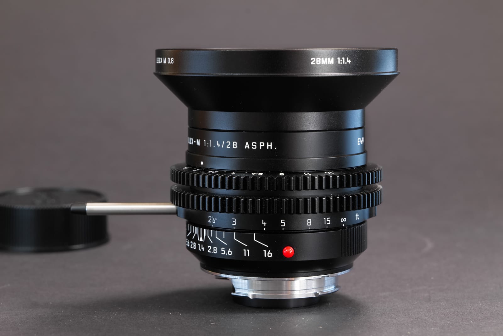 LEICA Summilux-M LEITZ-CINE 0,8 ƒ1,4/28mm ASPH. 6bit #11432 – Bild 11