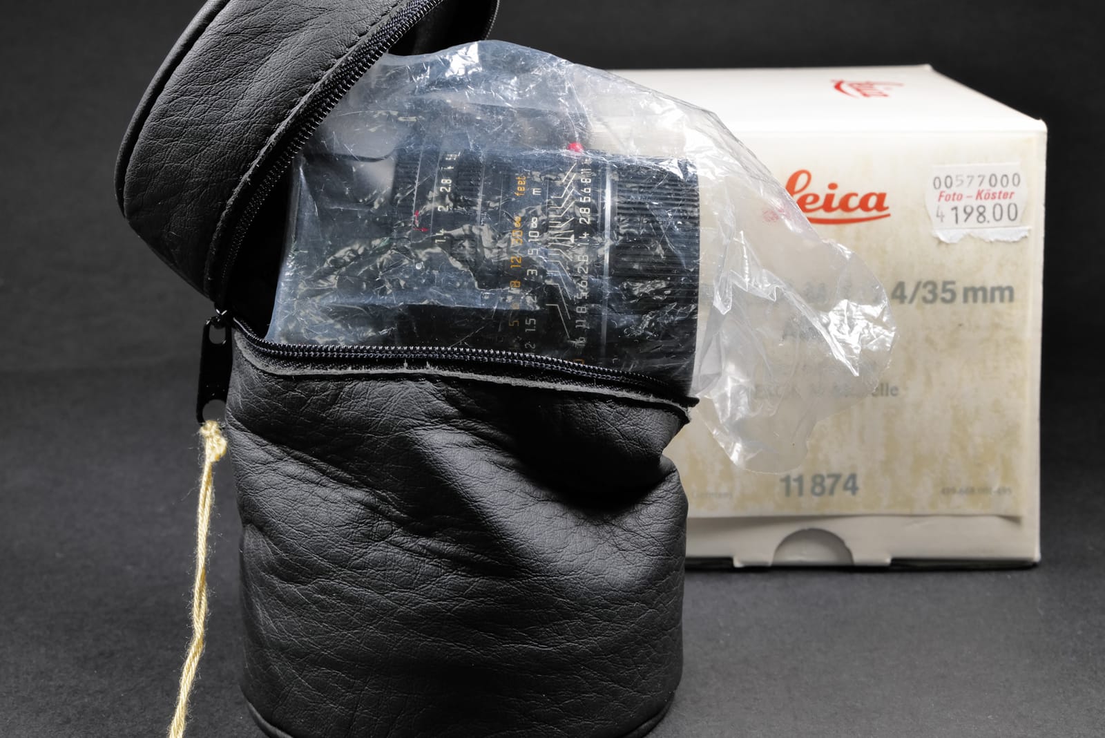 LEICA SUMMILUX-M 1.4/35 mm ASPH. schwarz #11874 m. OVP – Bild 3