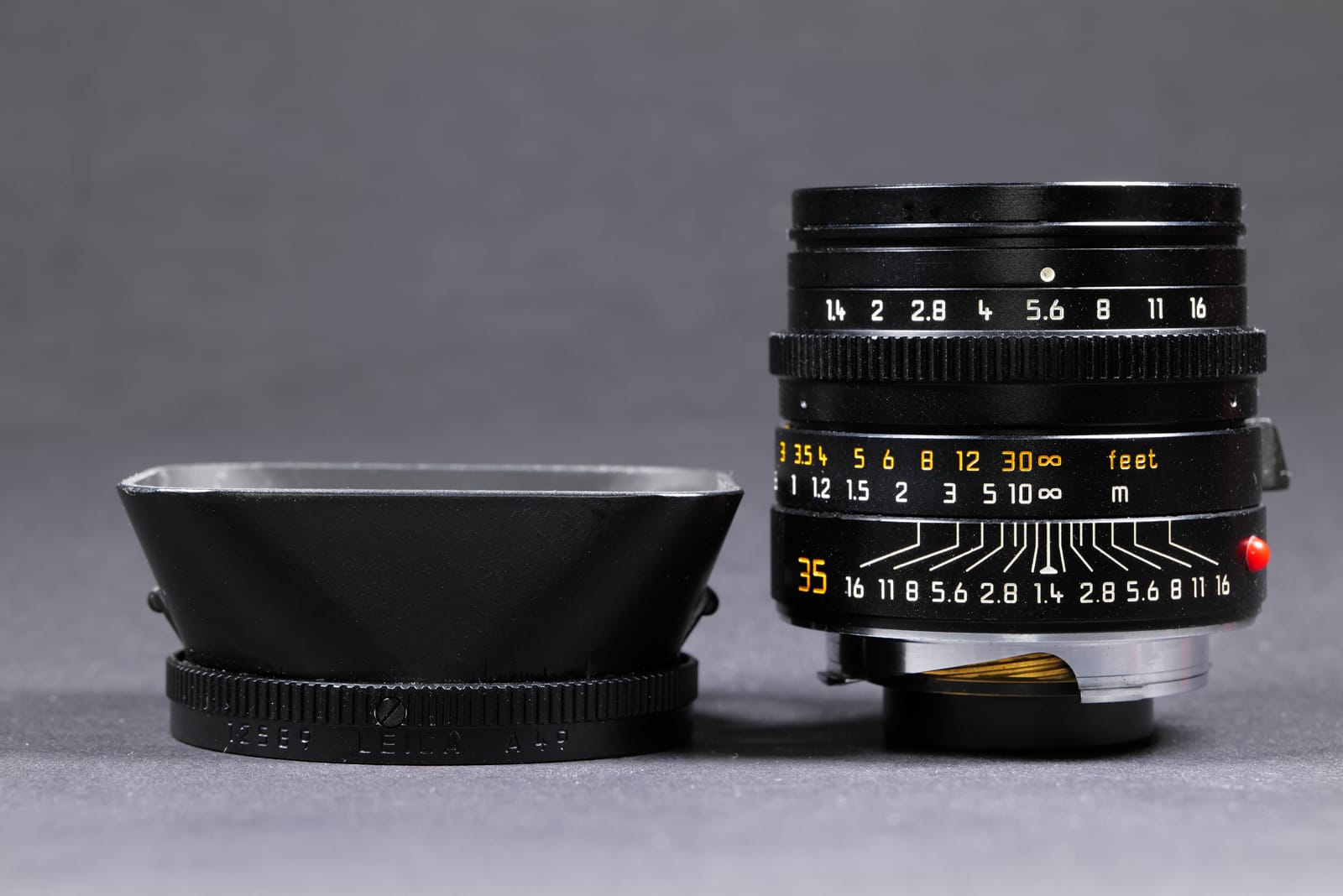LEICA SUMMILUX-M 1.4/35 mm ASPH. schwarz #11874 m. OVP – Bild 5
