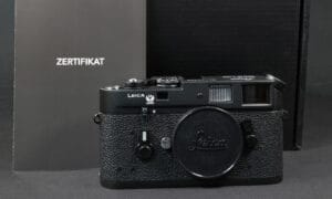 Leica M4 schwarz 50 Jahre