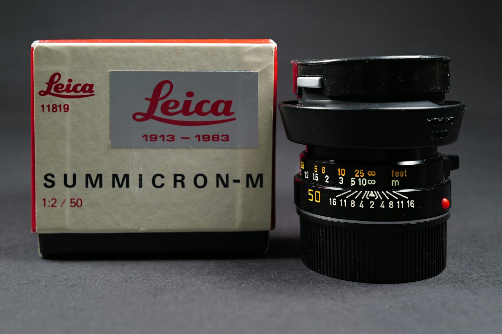 LEICA Summicron 50 mm "Edition 1913-1983" 70 Jahre in OVP – Bild 2