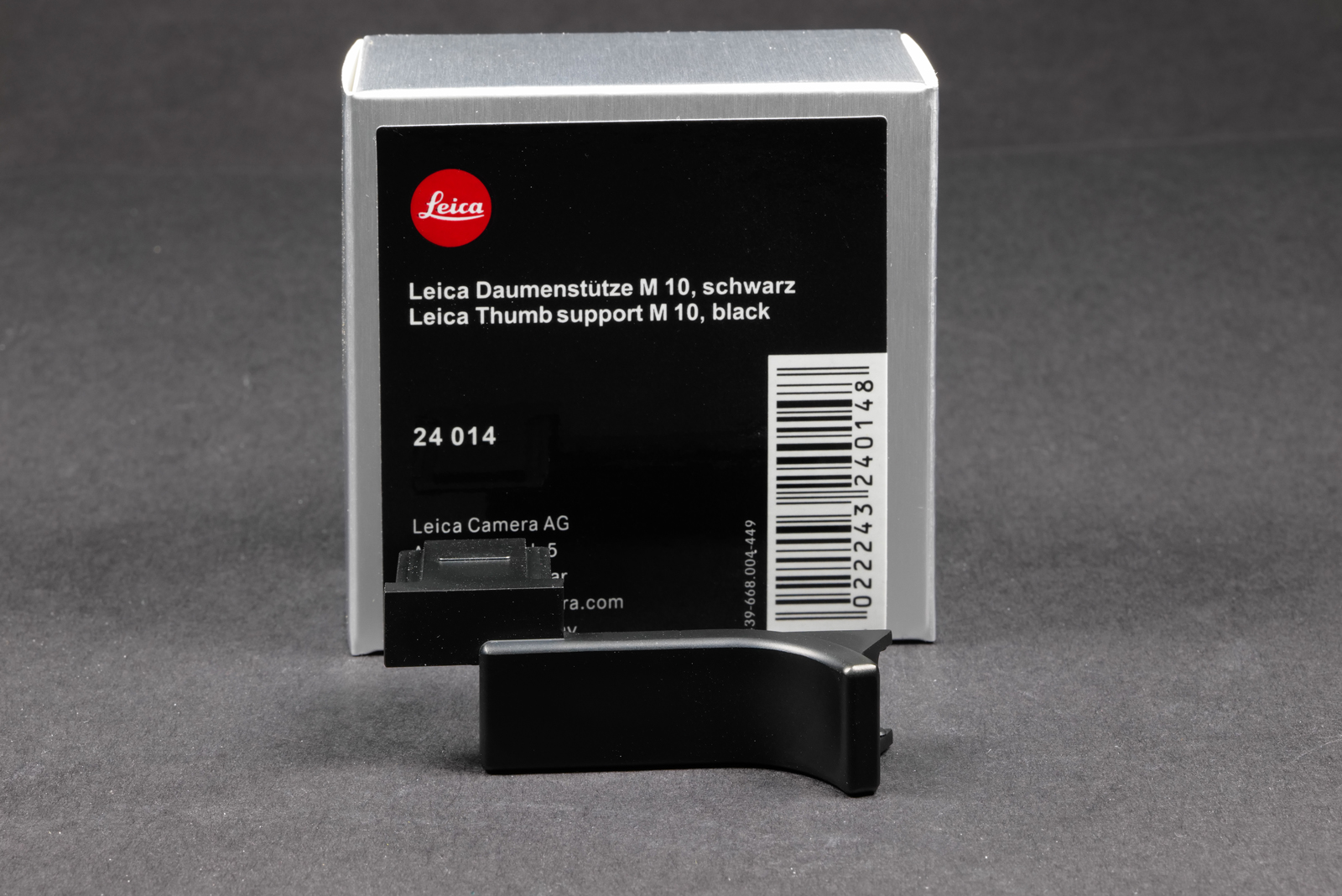 LEICA M10 #24014 Daumenstütze schwarz Demoware – Bild 2