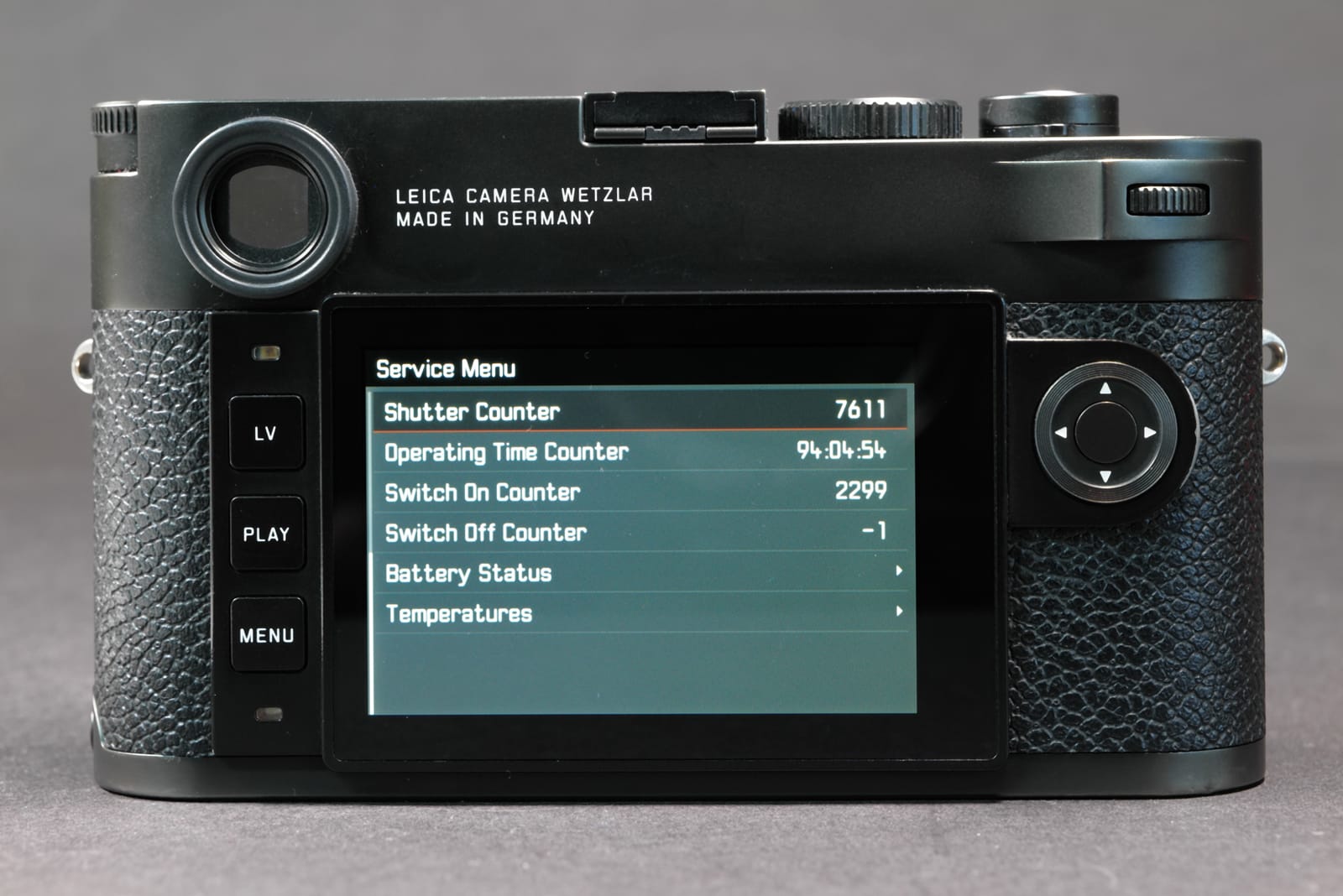 LEICA M10 schwarz 20000 - v. 26.01.2017 (~ 7620 Auslösungen) – Bild 5
