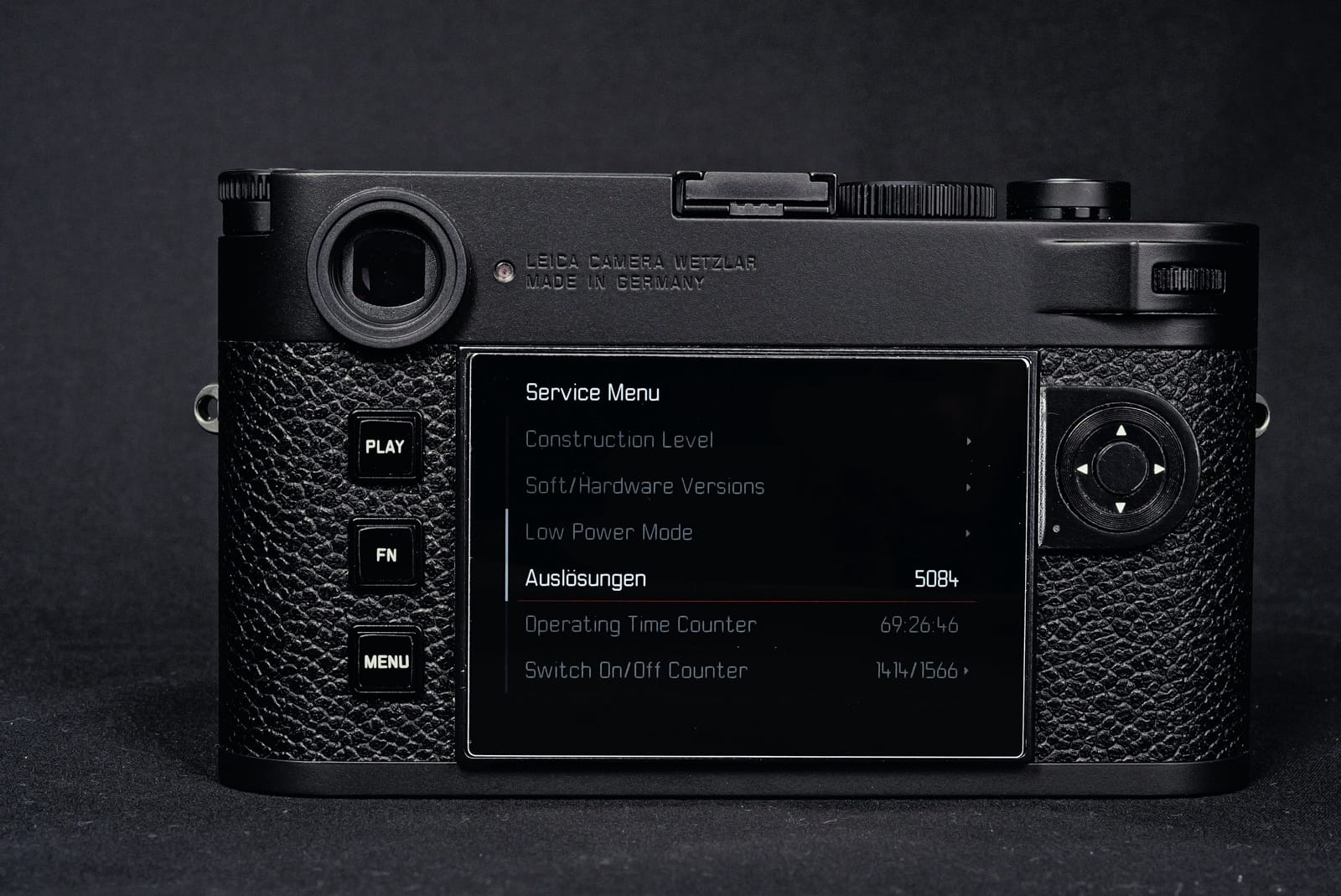 LEICA M11 schwarz lackiert 20200 - v. 23.05.2022 (~ 5090 Auslösungen) – Bild 2