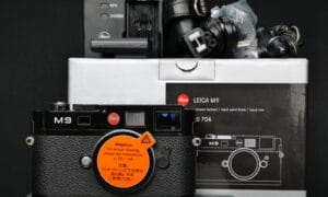LEICA M9 black paint #10704 Sensor neu ca. 25700 Ausl.