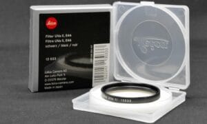 LEICA Filter UVa E46 schwarz #13033 DEMOWARE neuwertig