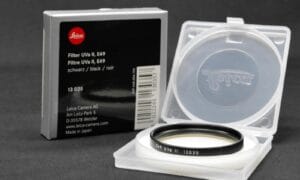 LEICA Filter UVa E49 schwarz #13035 DEMOWARE neuwertig